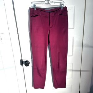 Old Navy Women's Skinny Pants - Burgundy